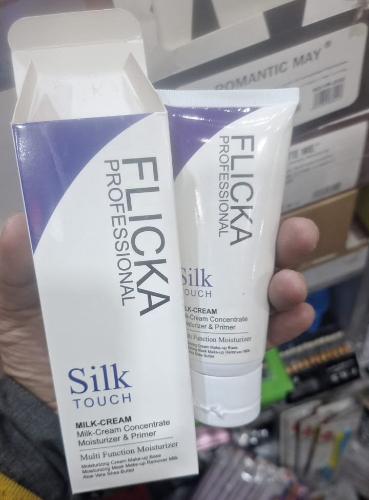 Flicka Silk Touch 3 In 1 Moisturizer And Primer For Face Providing Hydrating Care Smooth Texture